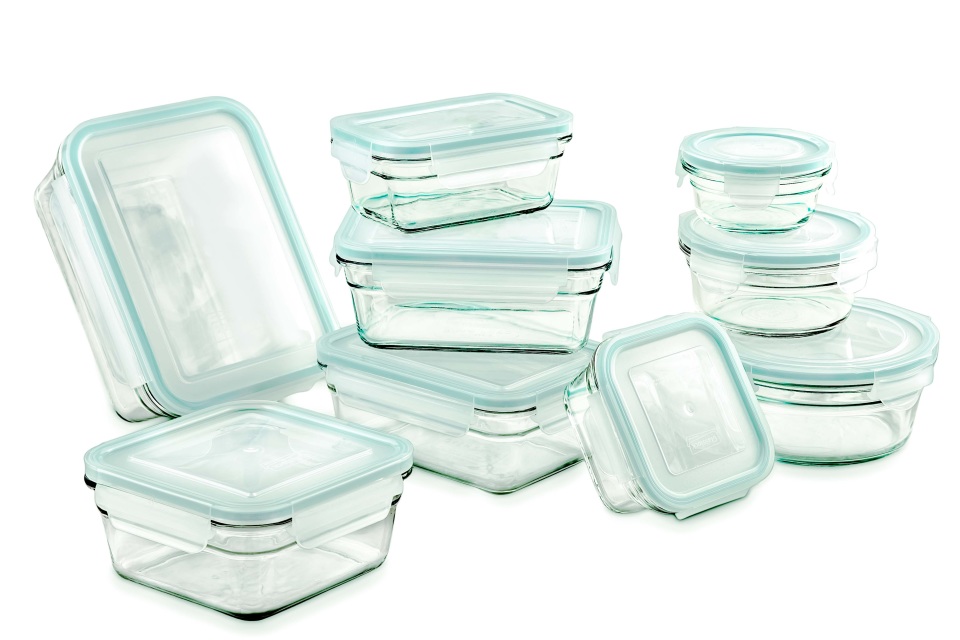 Glasslock 18-Piece Oven-Safe Assorted Set