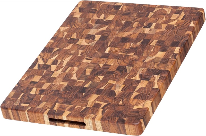 Teakhaus end-grain cutting board