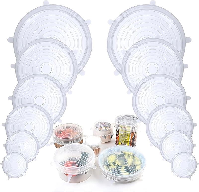Silicone Stretch Lids (12-Pack) product photo